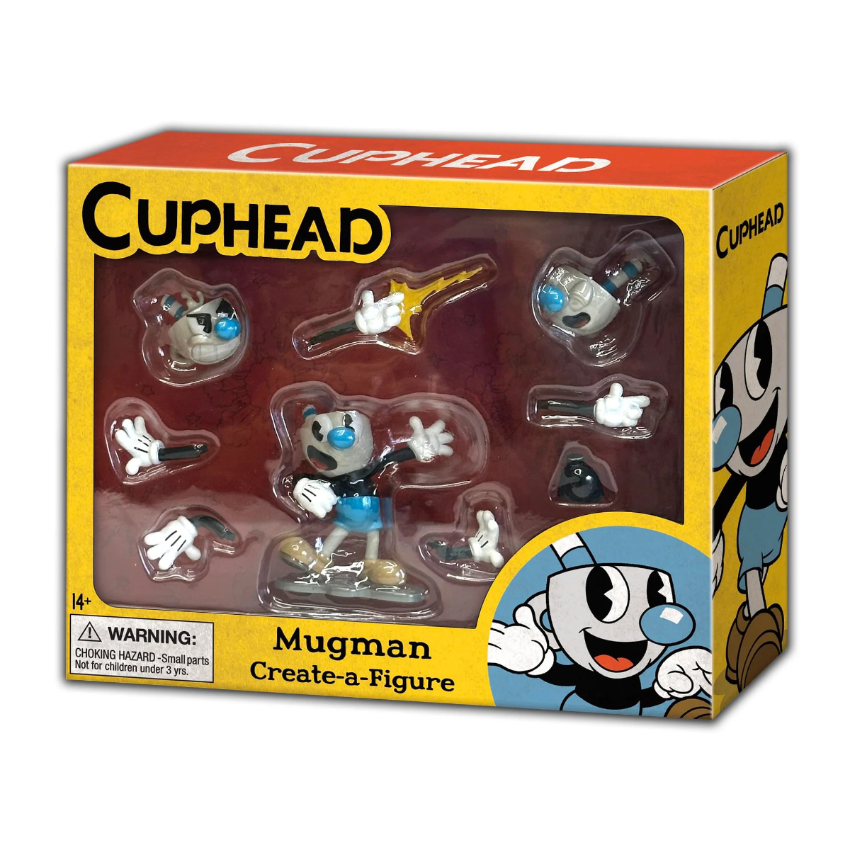 CupHEAD クリエイトミニフィギュア マグマン(CupHEAD Create-A-Figure 3" Mini Figure Mugman)の画像