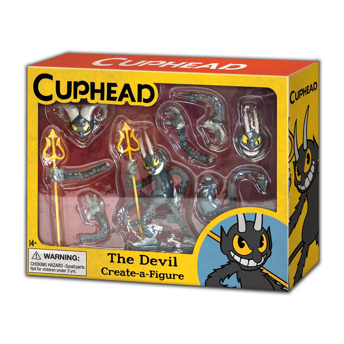 CupHEAD クリエイトミニフィギュア ザ・デビル(CupHEAD Create-A-Figure 3" Mini Figure The Devil)の画像