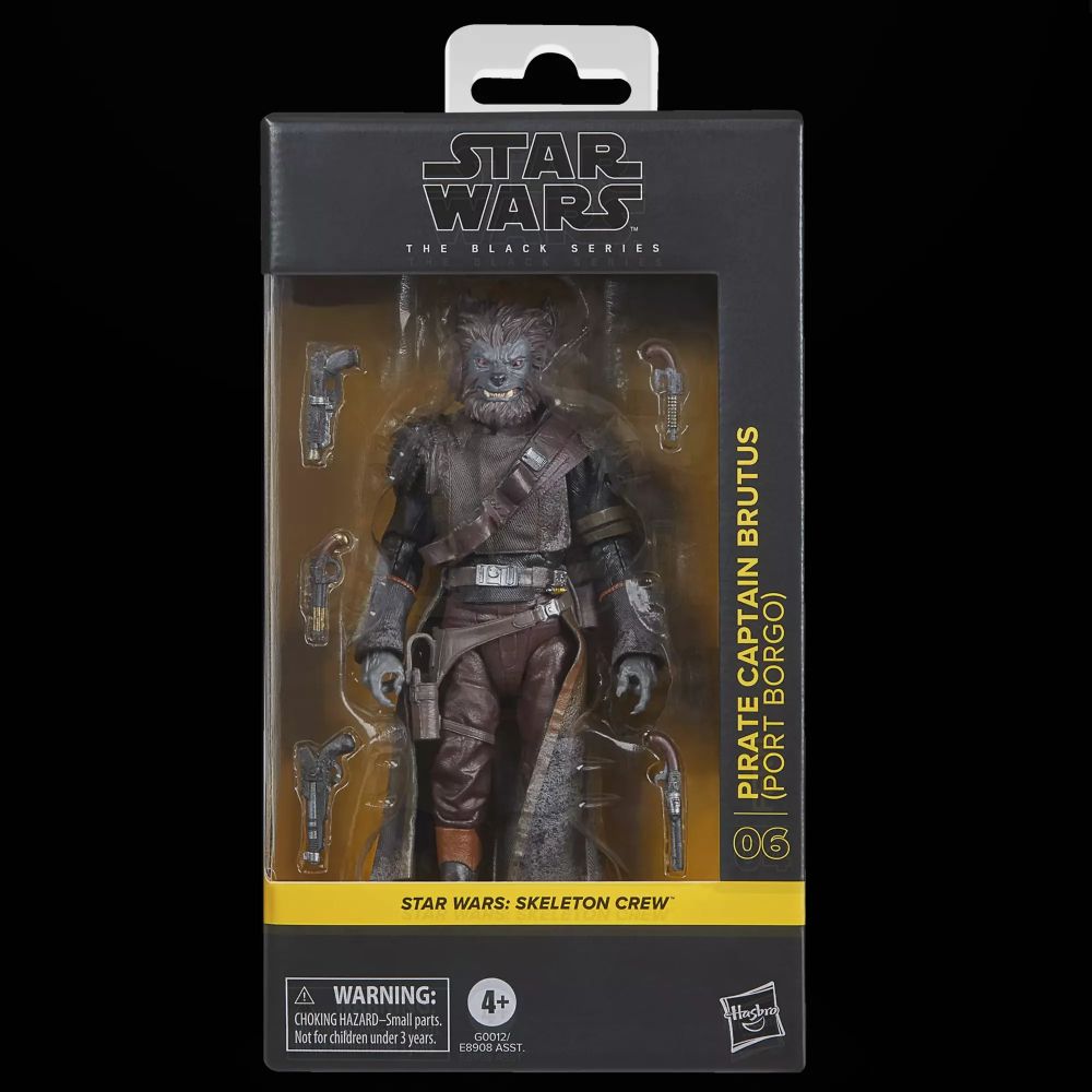 Star Wars TBS Skeleton Crew Pirate Captain Brutus (Port Borgo) 6-Inch Action Figure E89085MAYの画像