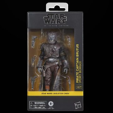 Star Wars TBS Skeleton Crew Pirate Captain Brutus (Port Borgo) 6-Inch Action Figure E89085MAYの画像