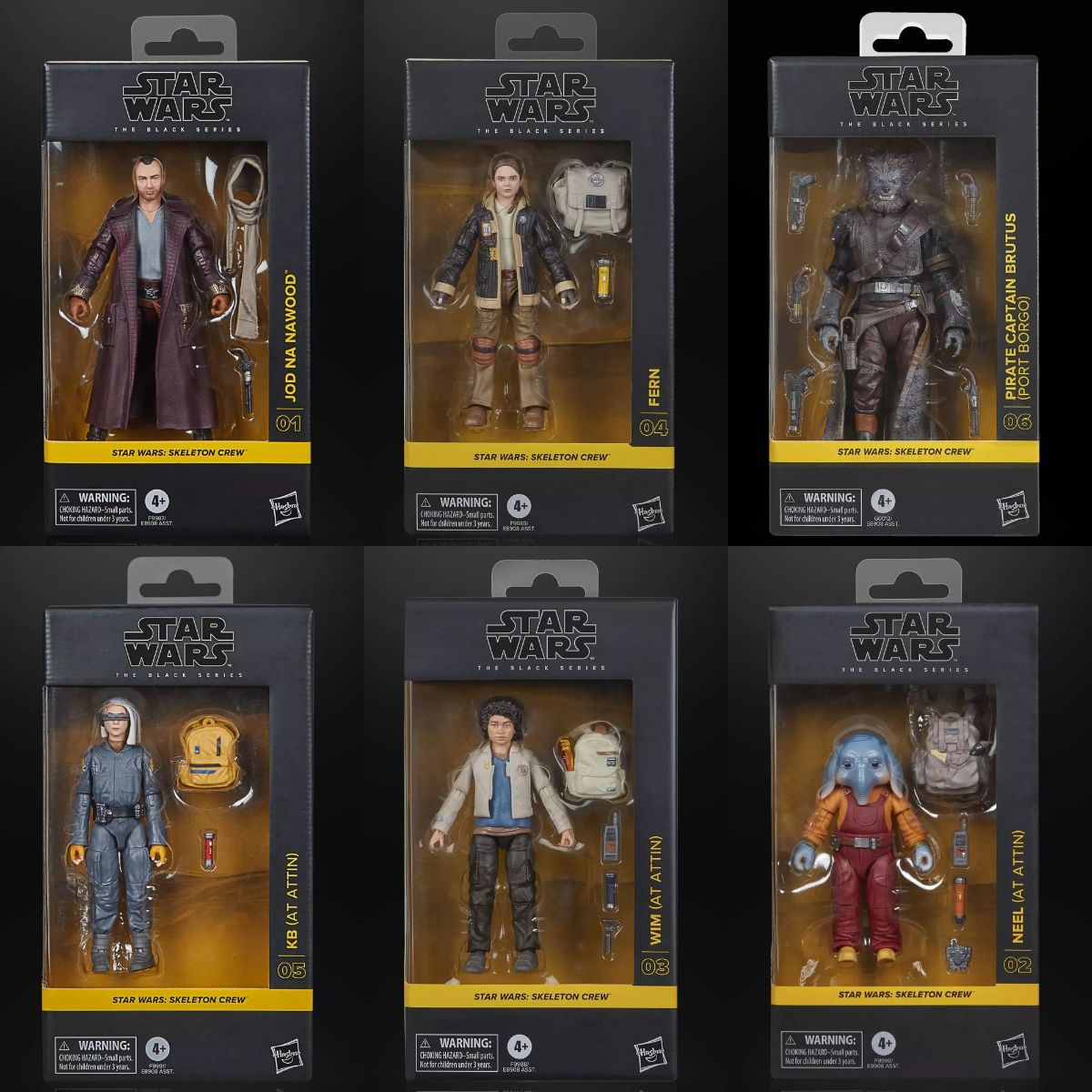 Star Wars TBS Skeleton Crew Assortment E89085MAYの画像