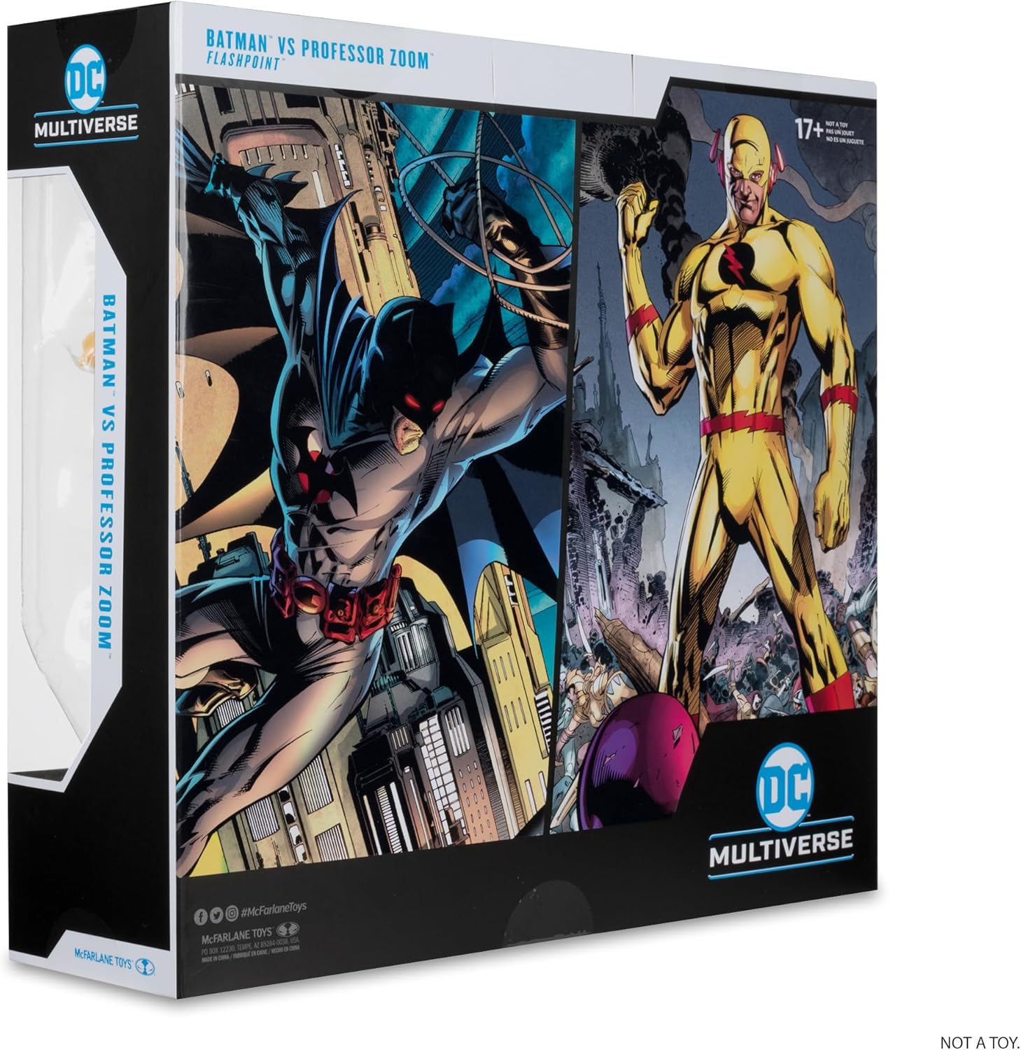 McFarlane DC Multiverse Thomas Wayne Batman and Professor Zoom(Flash Point) 2-Packの画像