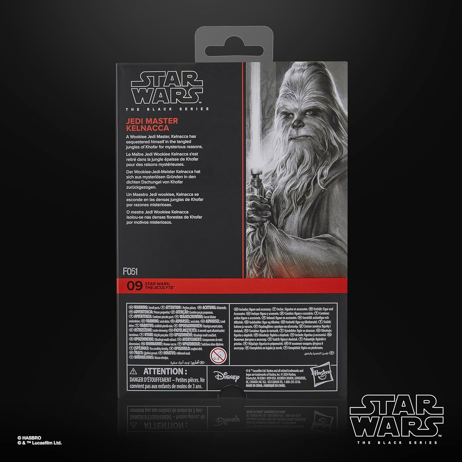 Star Wars TBS the Acolyte Jedi Master Kelnacca 6-Inch Action Figureの画像