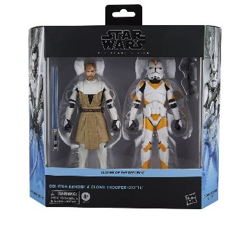 Star Wars TBS Clone of the Republic Obi-Wan and Clone Trooper(212th) 6-Inch Action Figure 2-Packの画像