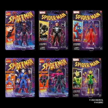 Marvel Legends Retro Cardback Spider-Man Spider-Man Unlimited Assortmentの画像