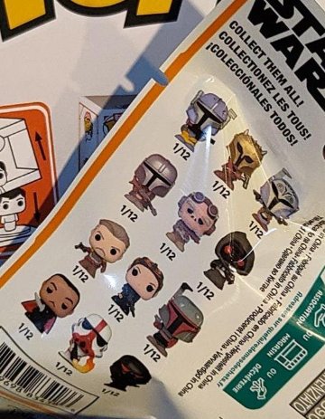 スターウォーズ Star Wars ファンコ Funko マンダロリアン The Mandalorian Bitty Pop! ランダムバッグの画像