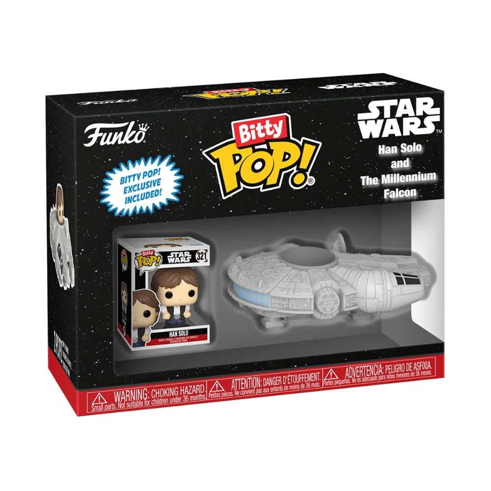 スターウォーズ Star Wars ファンコ Funko Bitty Pop! Ride Han Solo & Millennium Falconの画像