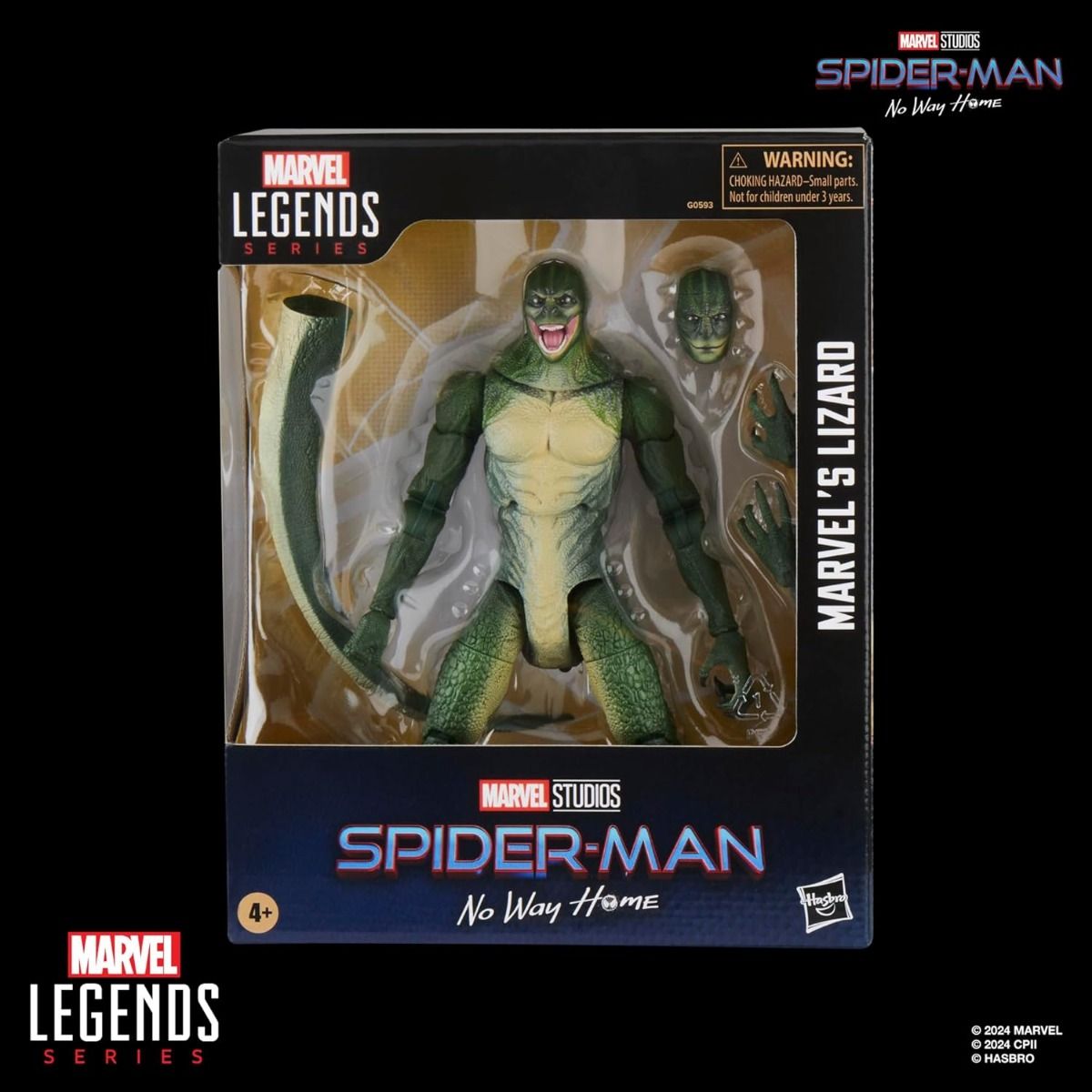 Marvel Legends Spider-Man No Way Home Lizard の画像