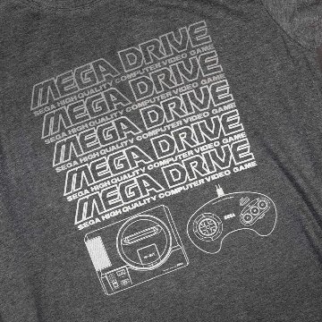 Mega Drive Grey Marl T-Shirt (Unisex)画像
