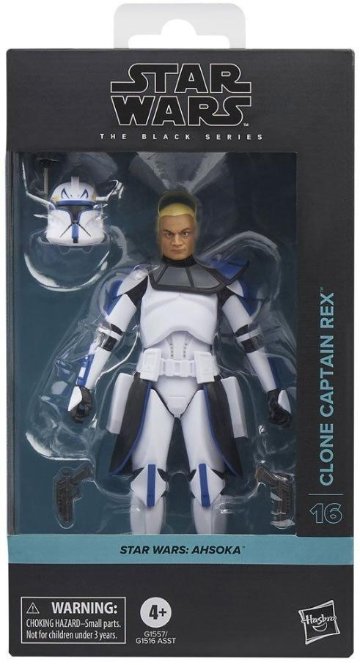 Star Wars TBS SWAhsoka Clone Captain Rex 6-Inch Action Figure G15165L01の画像