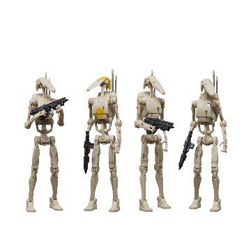 Star Wars TVC Battle Droid 4-Packの画像