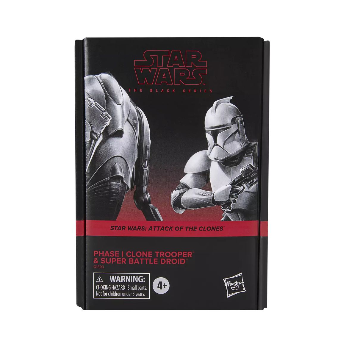 Star Wars TBS AotC Phase I Clone Trooper & Super Battle Droid 2-Packの画像