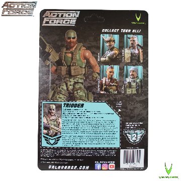 Valaverse Action Force Series 5 Trigger Reissue 6-Inch Action Figureの画像