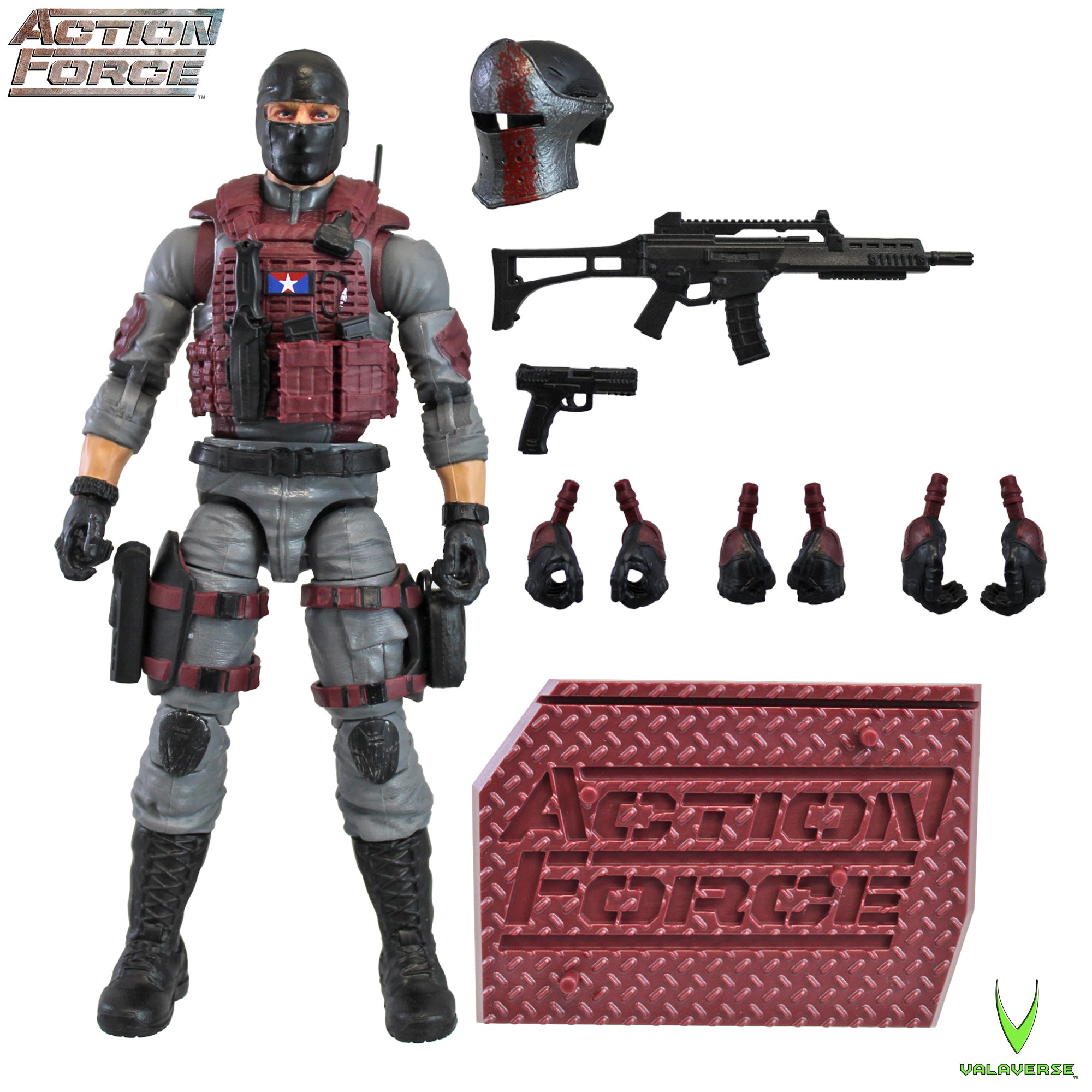 Valaverse Action Force Series 5 Garrison Cavalry Reissue 6-Inch Action Figureの画像