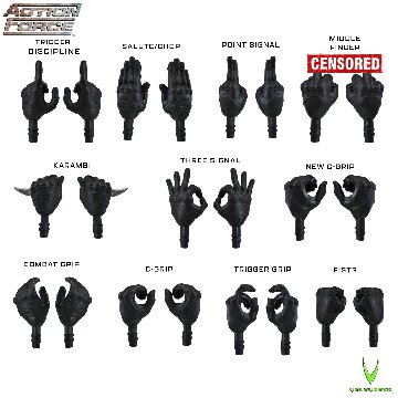 Valaverse Action Force Series 5 Hand Pack Alphaの画像