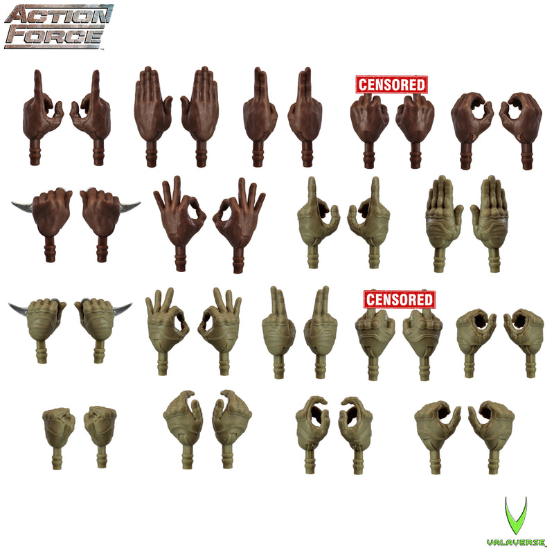 Valaverse Action Force Series 5 Hand Pack Bravoの画像