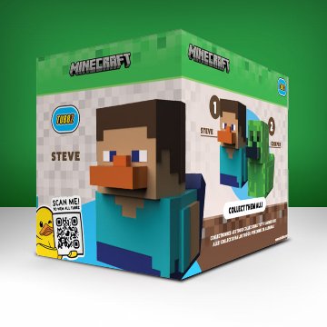 TUBBZ BOX EDITION Minecraft Steveの画像