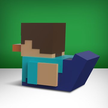 TUBBZ BOX EDITION Minecraft Steveの画像