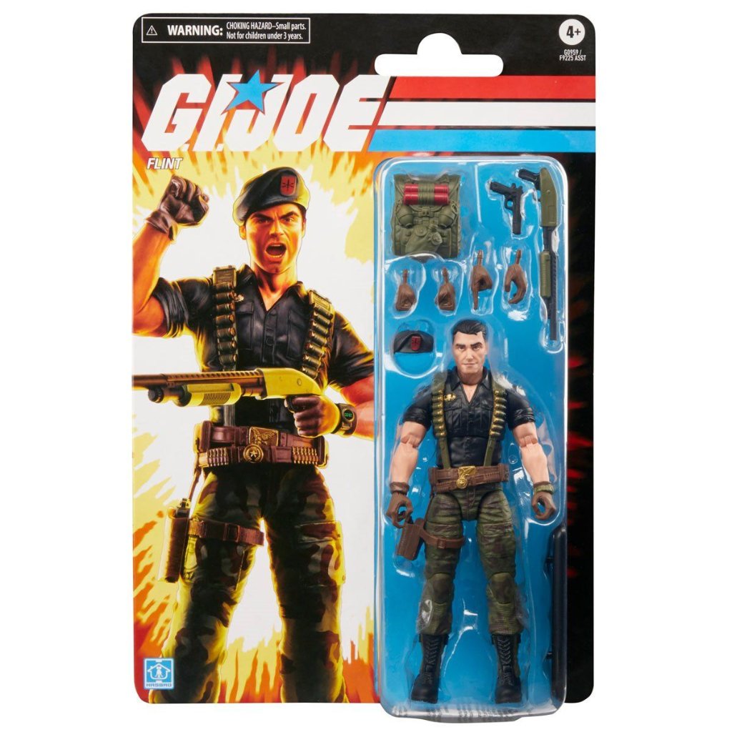 G.I. Joe Classified Series Retro Cardback 6" Flint.の画像