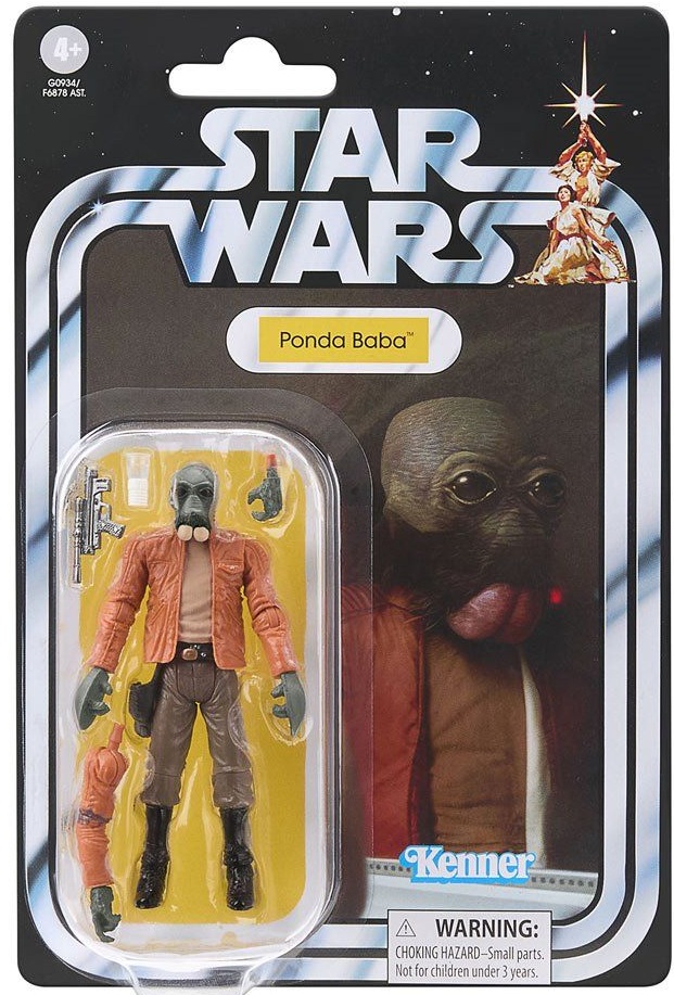 Star Wars TVC Ponda Baba 3 3/4-Inch Action Figure F68785M8Eの画像