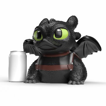 TUBBZ Giant XL Edition How To Train Your Dragon Toothless の画像