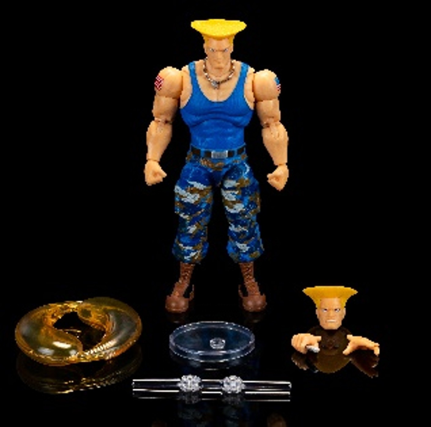 ストリートファイター２ ガイル Guile ２Ｐカラー ６インチアクションフィギュアの画像