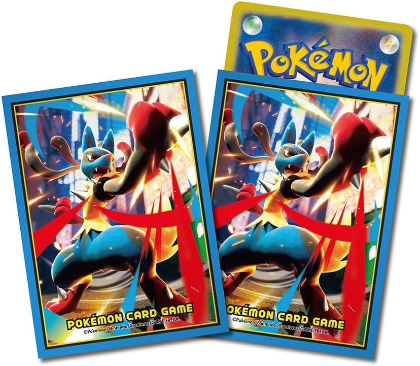 ポケモンカードゲーム デッキシールド メガルカリオ(2025年8月版)の画像