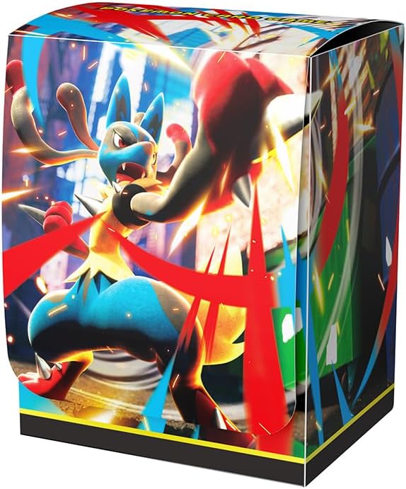 ポケモンカードゲーム デッキケース メガルカリオ(2025年8月版)の画像