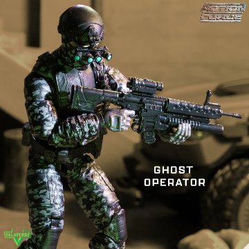 Valaverse Action Force Series 5 Ghost Operator 6-Inch Action Figureの画像