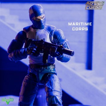 Valaverse Action Force Series 5 Maritime Corps 6-Inch Action Figureの画像