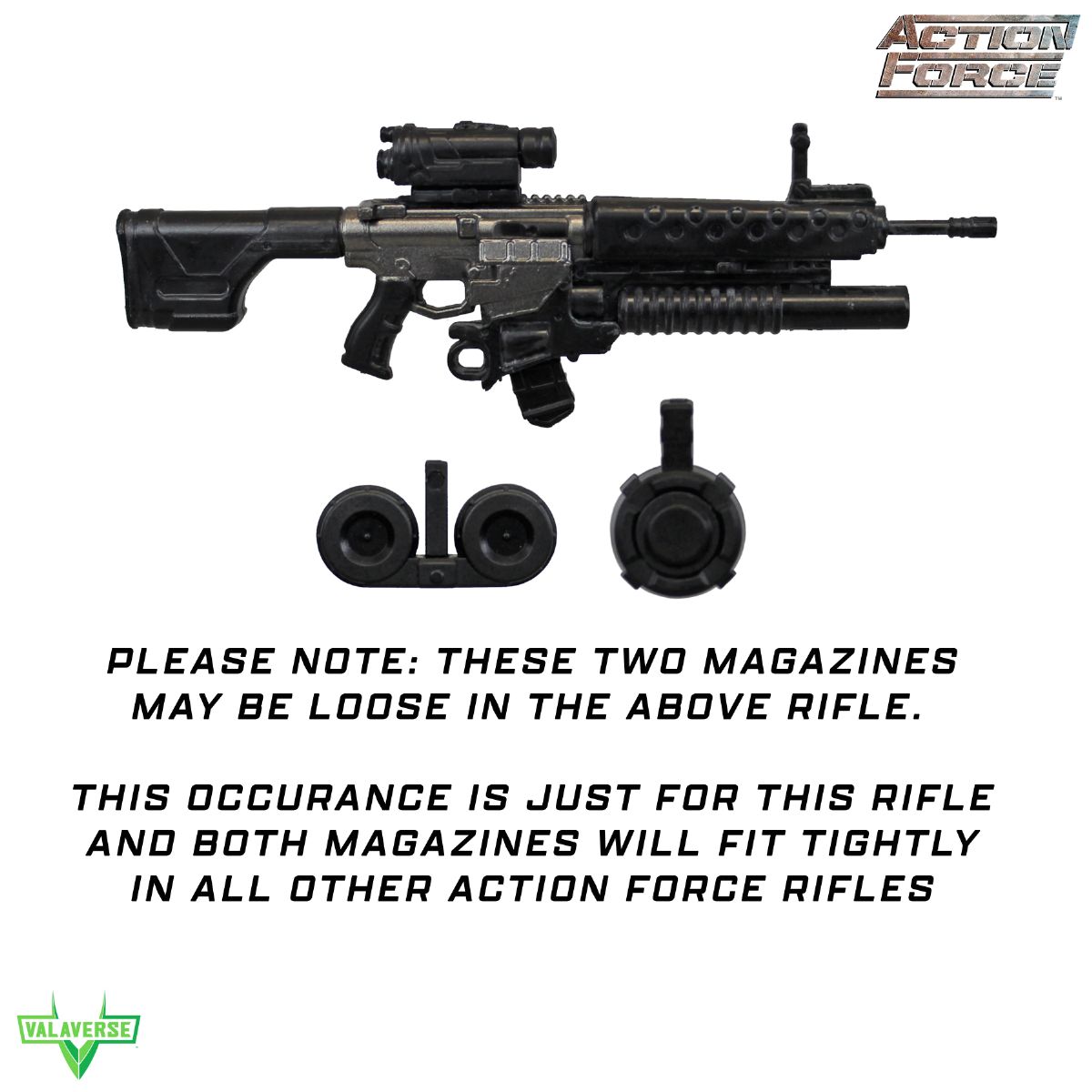Valaverse Action Force Series 5 Weapons Pack Juliet 1/12 Scaleの画像