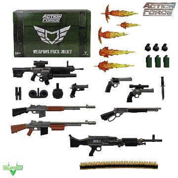 Valaverse Action Force Series 5 Weapons Pack Juliet 1/12 Scaleの画像