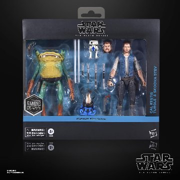 Star Wars TBS SWJS Cal Kestis Turgle & Skoova Stev 3-Pack BD-1の画像