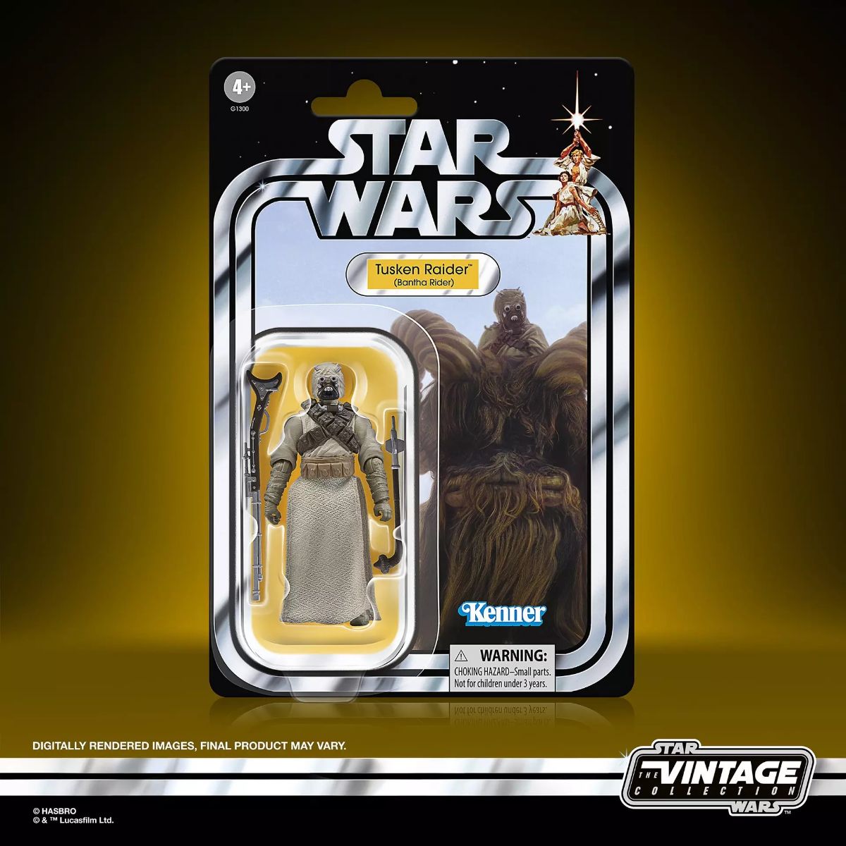 Star Wars TVC Bantha and Tusken Raider(Bantha Rider) 2-Packの画像