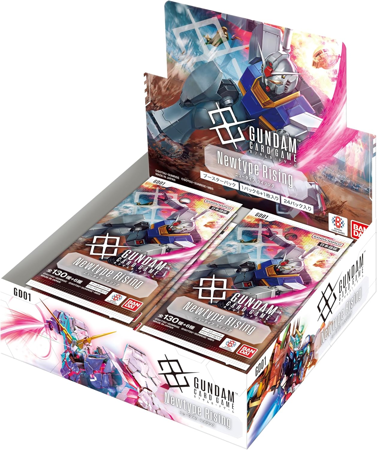 【BOX販売】ガンダムカードゲーム ブースターパック Newtype Rising GD01の画像