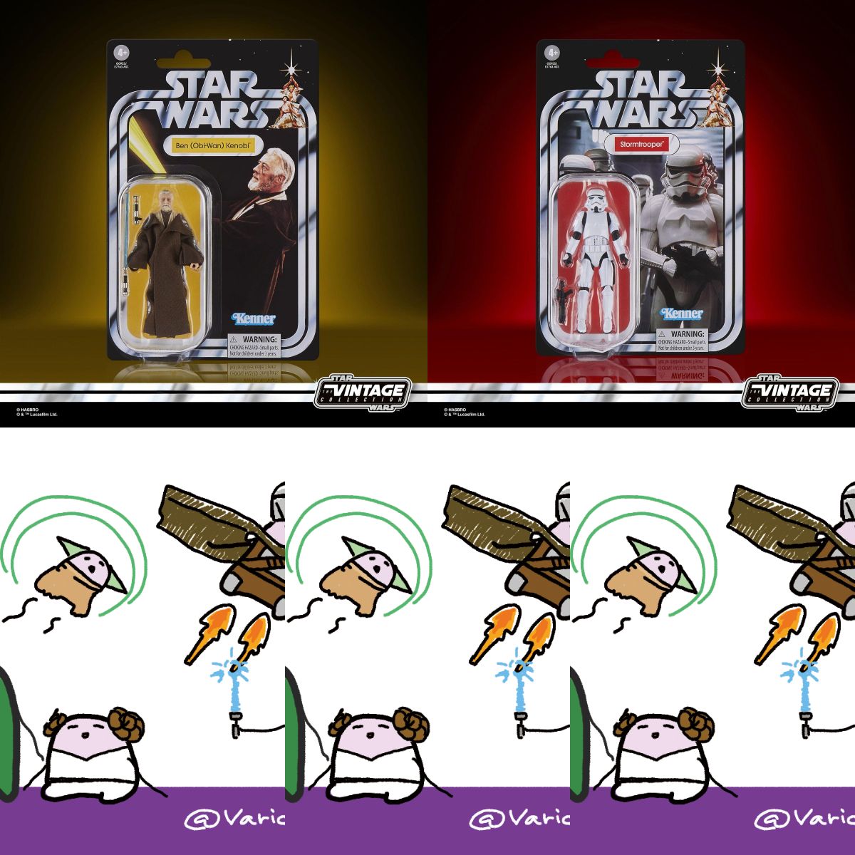 Star Wars TVC Wave 24 Ben Kenobi Assortment E77635L2Zの画像