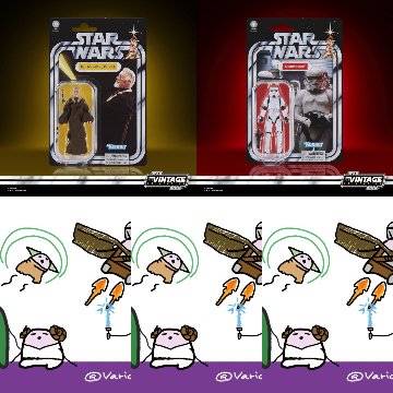 Star Wars TVC Wave 24 Ben Kenobi Assortment E77635L2Zの画像