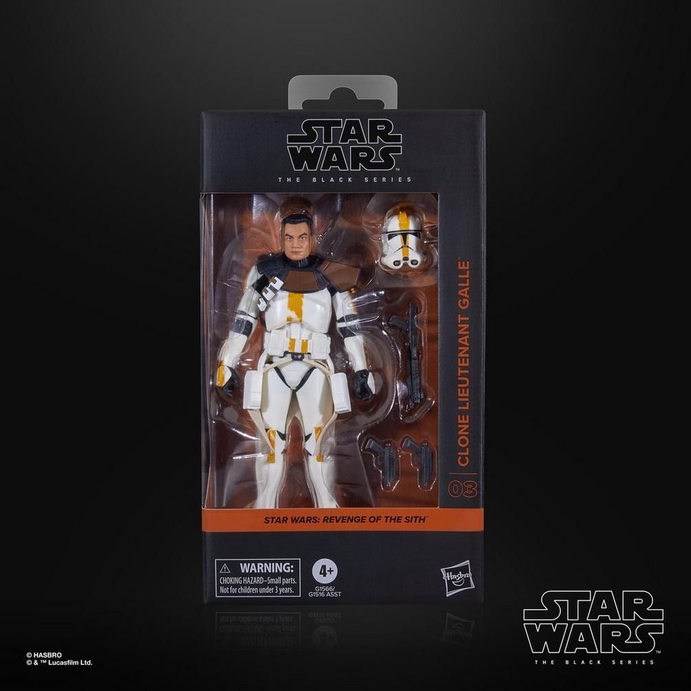Star Wars TBS RotS Revenge of the Sith Clone Lieutenant Galle G15165L03の画像