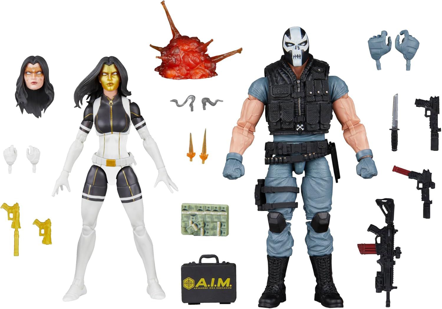 Marvel Legends Super-Villains Madame Masque & Crossbones 2-Packの画像