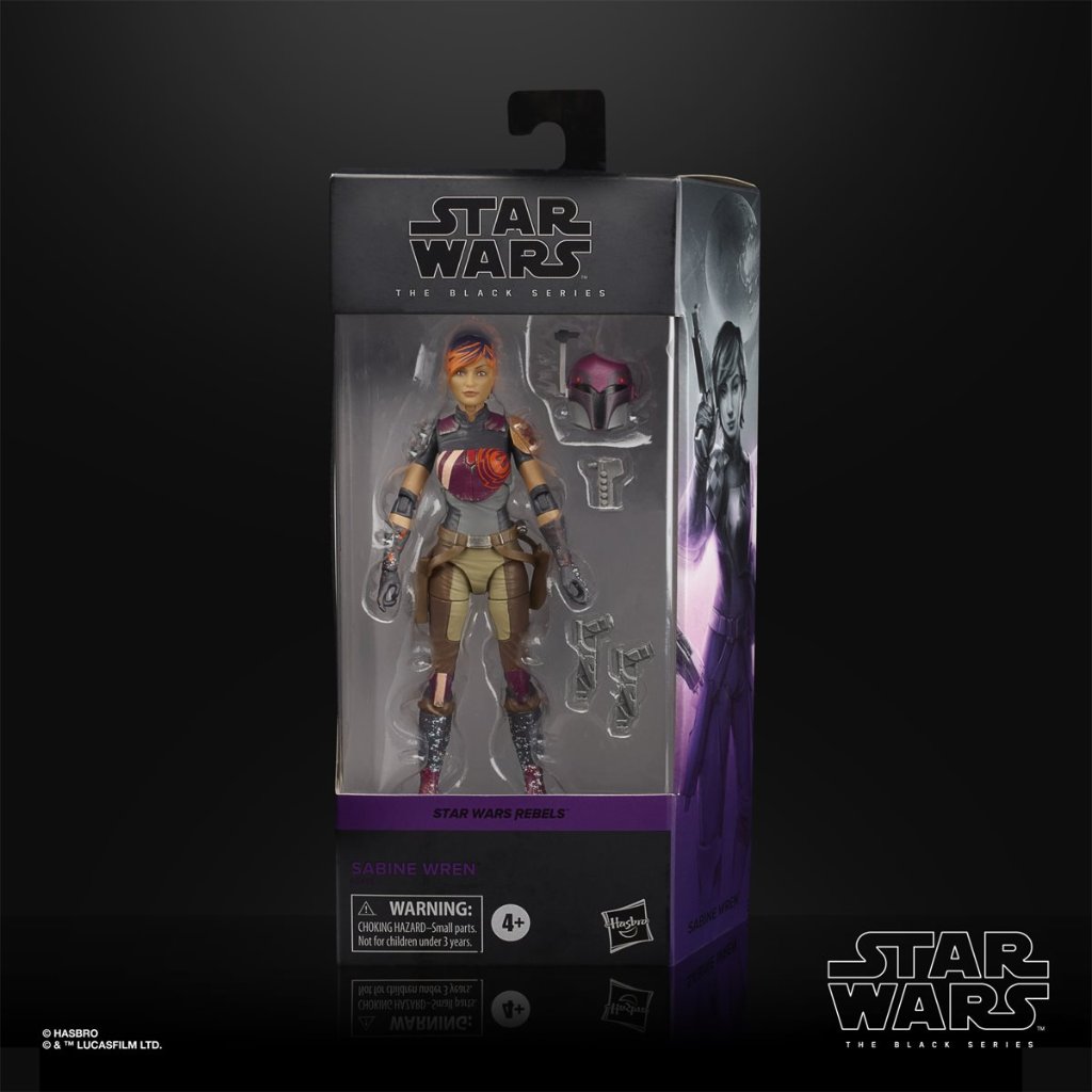 Star Wars TBS Rebels Sabine Wren 6-Inch Action Figureの画像