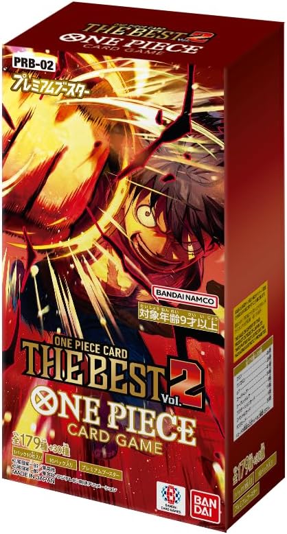 【BOX販売】ONE PIECE カードゲーム プレミアムブースター ONE PIECE CARD THE BEST Vol.2 PRB-02の画像