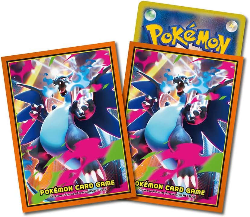 ポケモンカードゲーム デッキシールド メガリザードンXの画像