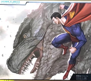 マクファーレントイズ McFarlane DC JUSTICE LEAGUE MONSTERVERSE 2PACK - SUPERMAN VS GODZILLAの画像
