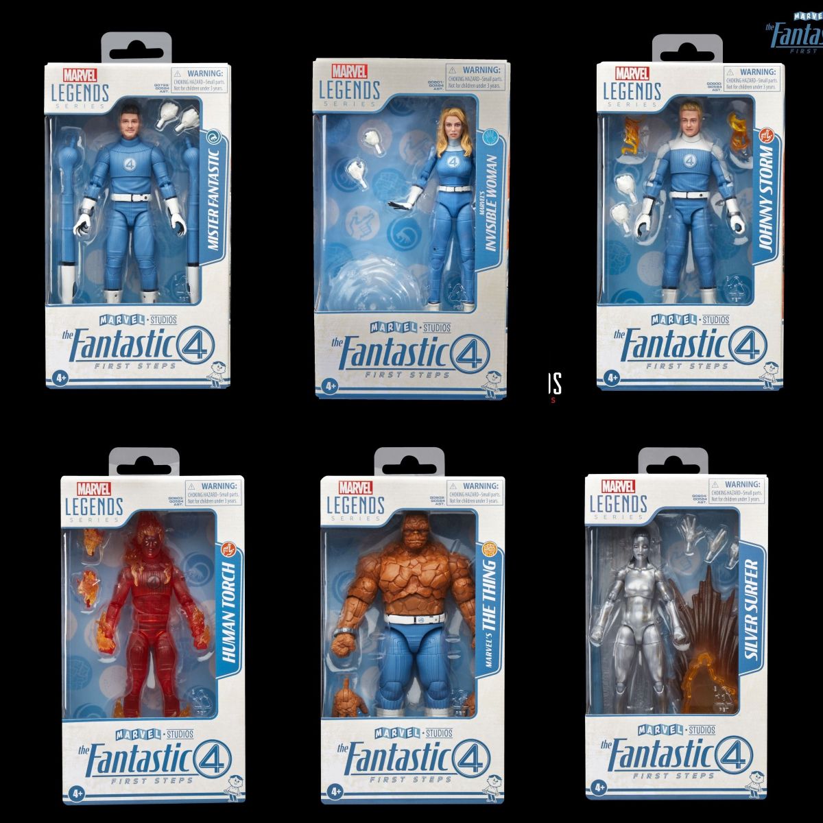 Marvel Legends Fantastic 4 Assortment 6点セットの画像