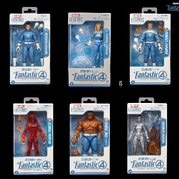 Marvel Legends Fantastic 4 Assortment 6点セットの画像
