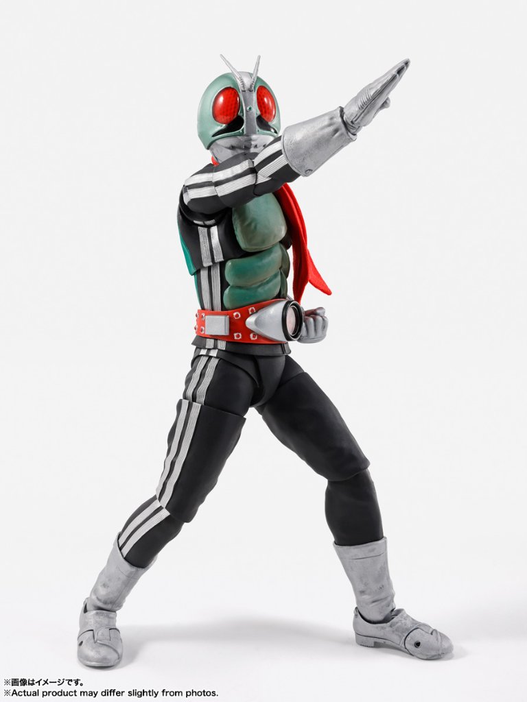 S.H.Figuarts (真骨彫製法) 仮面ライダー新1号 栄光の昭和ライダーエディション（初回限定台座付属）の画像