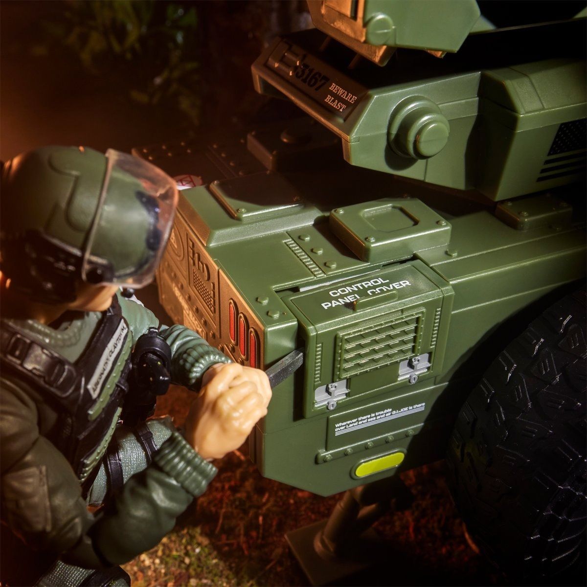 G.I. Joe Classified Series Clayton Hawk Abernathy with M.M.S. (Mobile Missile System)(192の画像