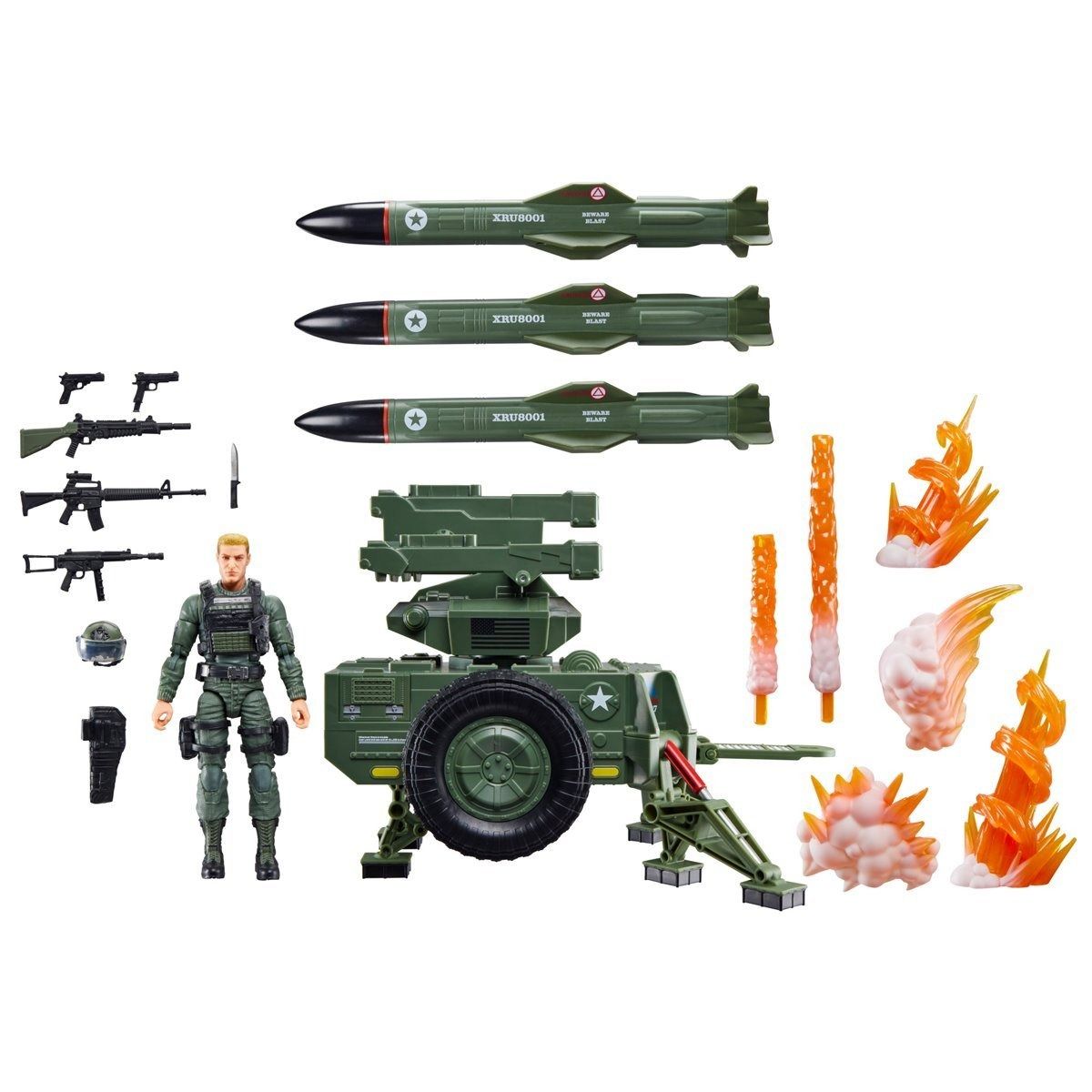 G.I. Joe Classified Series Clayton Hawk Abernathy with M.M.S. (Mobile Missile System)(192の画像