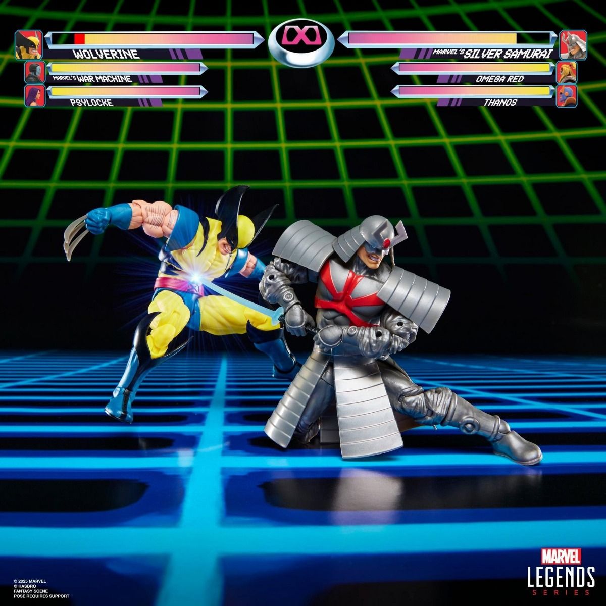 Marvel Legends Gamerverse Wolverine vs Silver Samrai 2-Packの画像