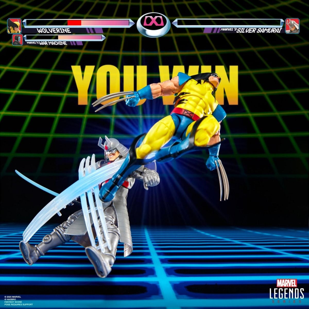 Marvel Legends Gamerverse Wolverine vs Silver Samrai 2-Packの画像